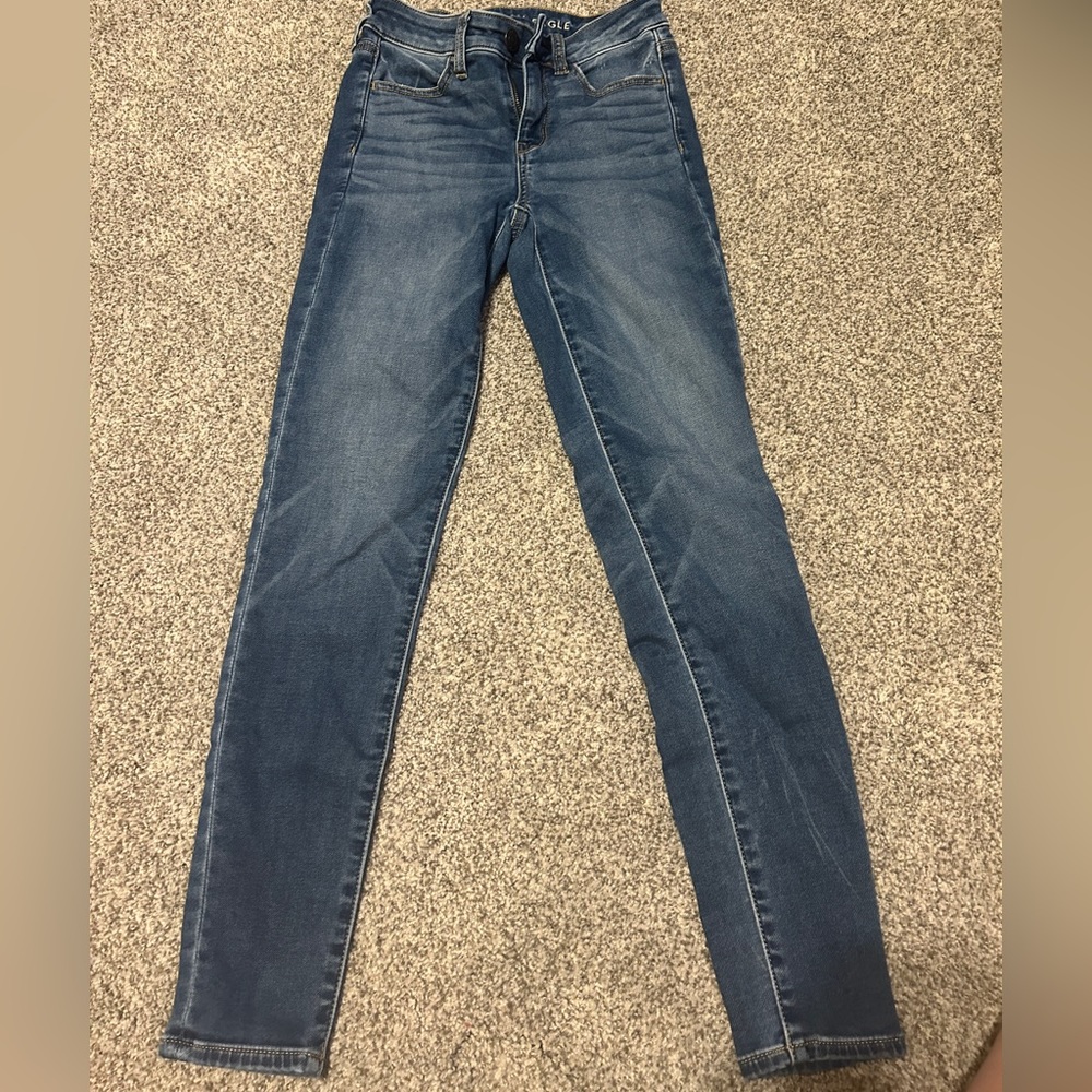 American eagle next level stretch skinny jeans